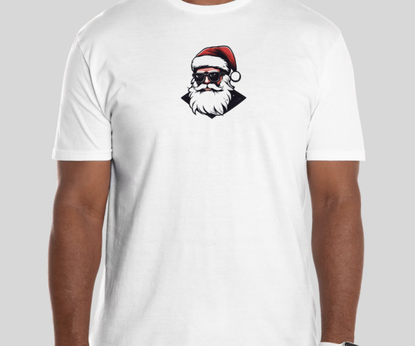 Soutie Santa Tshirt White 